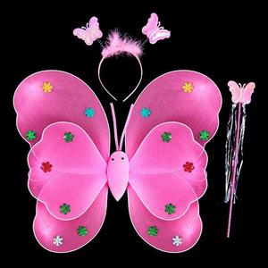 日本购万圣节演出服小仙子女孩女童服装蝴蝶公主道具玩具儿n童蝴