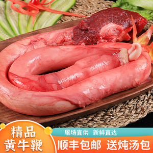 牛鞭新鲜冷冻男用2斤牛宝牛蛋1套散养黄牛鞭驴鞭男用特大整只现杀
