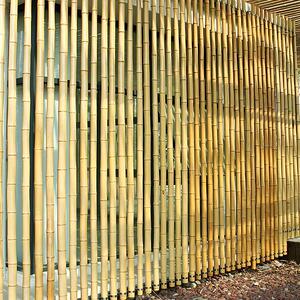 竹竿装饰隔断搭