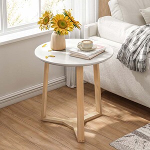 网红房间布置小桌子卧室坐地女小圆桌阳台茶桌家用小茶台沙发边几