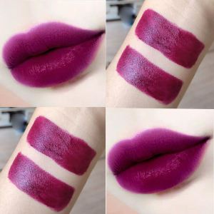 梅子色口红官方旗舰店正品无敌显白女葡萄紫色哑光唇釉玫紫浆果紫