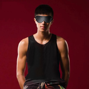 遮光黑色sm情趣眼罩男男用乳夹调教情侣道具皮鞭头套调情gay玩具