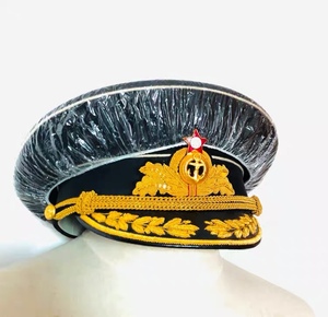 苏联苏军m58海将官将军元帅礼服大檐帽 品相极美大檐帽贝雷帽