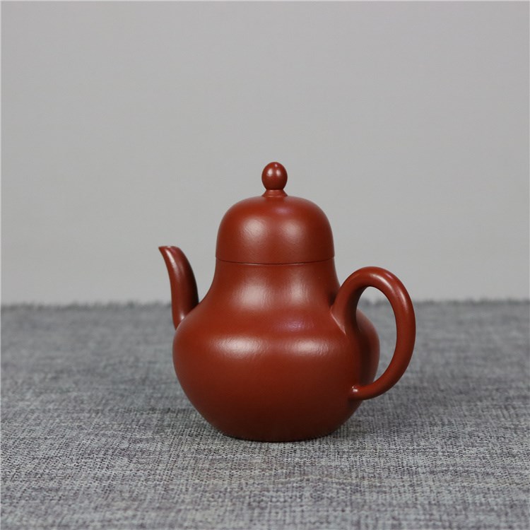 陶砂居宜兴纯手工紫砂壶茶壶夏青原矿小煤窑朱泥思亭壶170cc