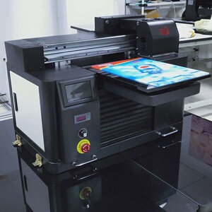 uv平板打印机小型手机壳亚克力名片铭牌圆柱设备喷绘印刷机器