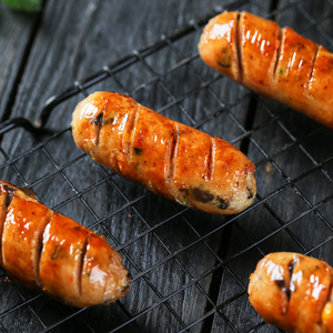百鲜生膳食肠烤肠2袋/4袋原味肉肠地道食品袋装火腿肠蔬菜香肠烤