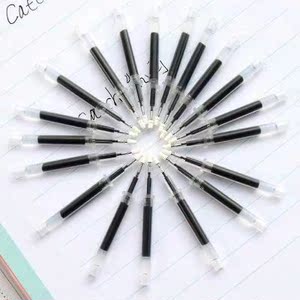 写笔笔芯短 短款 小学生改错笔o芯不可擦蓝色笔芯复写笔用短笔k芯