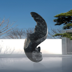 太极景观石仿真石头造景庭院户外园林景观售楼处新中式创意摆件