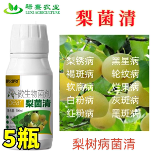 梨树病菌清专用药铁锈病黑斑梨菌清微生物菌剂炭疽夜斑疫肥公肥婆