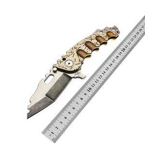 钟馗户外定制teeter战争之人s35vn折叠刀高硬度锋利重型折刀大号