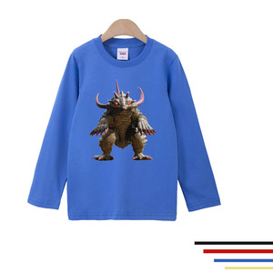 童装男童春秋装安格罗斯上衣儿童春秋季奥特男孩长袖t恤t怪兽衣