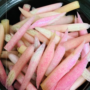 湖北特产应季蔬菜新鲜芡实茎去皮芡实梗鸡头梗时令水生青菜农产品