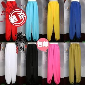 衬裤汉服戏曲裤古代打底g水越剧小生练功裤古装白男女戏曲灯笼裤
