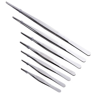 不锈钢医用睫毛i镊子拔倒睫毛夹眉修眉嫁接假睫毛直x圆头眼科镊