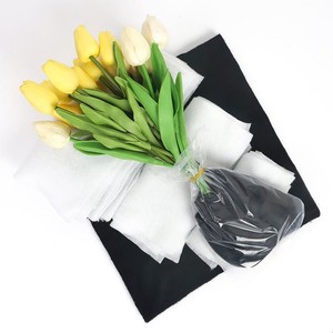 鲜花花束保水棉卷蓄水保鲜包装材料花店保水袋吸水保湿棉片插花根