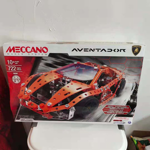 麦尔卡罗MpECCANO益智拼装玩具模型兰博基尼超级跑车F1组装赛车.