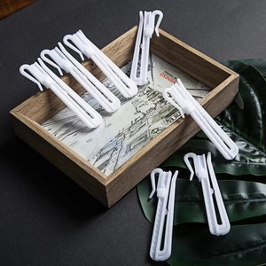 挂钩式挂扣塑料辅料夹扣夹子扣环窗帘调节钩客厅可调钩子通用加厚