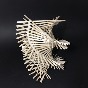 构成作品成品点j线面模型作业线立构儿童简单手工立体构成材料