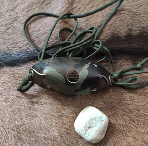 投石索户外手工制作索抛石索飞石索甩石鞭 迷彩版石索飞石索甩石