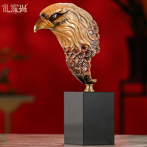鹰头摆件
