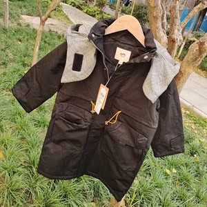 糖卡布衣童装2021男童女童加绒棉服童装风衣加厚子田sw汐花米唐