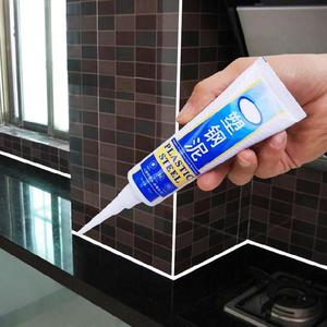 密封胶厨房不锈钢台面抗裂瓷砖玻璃胶防水防晒洗碗槽美缝剂浴室