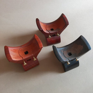 板胡托黑檀紫檀红花梨豫剧歌剧秦腔梆子高音板胡托板胡配件底拖