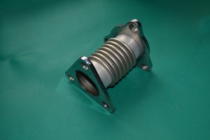 加油机配件加油机波纹管1.5寸不锈钢三角波纹管进油口连接管