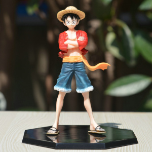 海贼王 20周年路飞索隆乔巴艾斯甚平手办10人u草帽团模型摆件