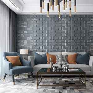 水泥毛坯墙自粘墙纸3d立体泡沫客厅背景墙贴墙面遮丑防水翻新壁纸