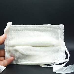 包邮防尘打磨12层16层脱脂棉全纱布水洗劳保用品无纺布过滤棉口罩
