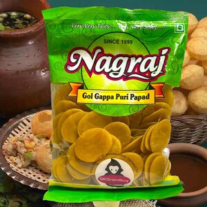 包邮 pani puri印度进口空心球200g街头小吃油炸玛莎拉脆脆土豆球