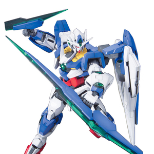万代高达官方旗舰店模型mg 1/100 00q oo gn-00量子型敢达 双零.