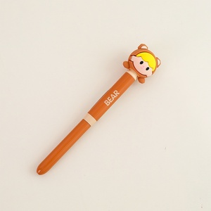 新品卡通圆字笔发热暖手笔u冬季保暖便携写红笔可爱超萌韩版网珠