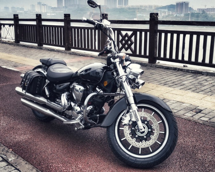 力帆摩托车v16改装原厂配件250-d/e前装饰灯射灯复古边包挂包侧包