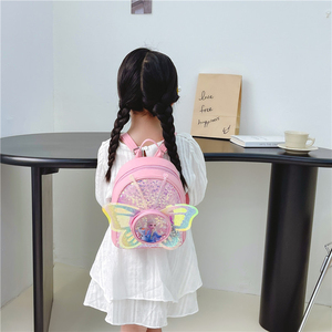 小女孩包包儿童幼儿园卡通亮片女童双肩包韩版洋气公主宝宝小背包