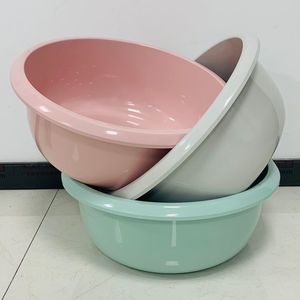 秋冬加厚脸盆家用熟胶洗衣服盆子特大号宝宝婴洗澡浴盆成人泡脚盆