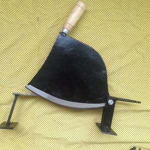 日本老式全钢中药铡刀手工切药刀中草药闸刀中药c材切片刀小