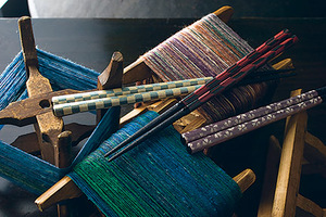 日本原装进口 issou/一双 筷子日式 杂柄 系列2