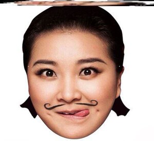 人皮面皮仿真人易容道具搞怪纸质脸面俱男女换脸头套扮装脸皮道具