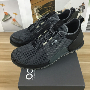 ecco爱步运动鞋2022春夏款男鞋透气轻便锁扣跑步鞋健步2.0 800674