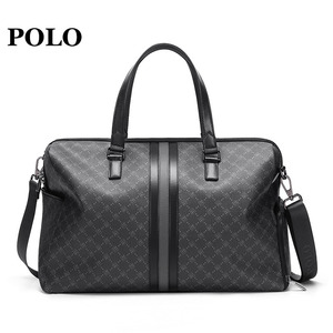 POLO保罗旅行包男新款短途旅行大容量行李袋多功能单肩斜挎手提包