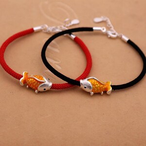灵鳌增庆手链男解岁手绳本命年鲤跃龙门招财转运情侣手链祥瑞