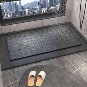 淋浴房垫脚石洗澡间防滑石淋浴间防滑石浴室房垫脚石地砖地板瓷砖