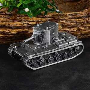 木公开物苏联kv2重型坦克172金属成品模型摆件车载饰品居家摆件o