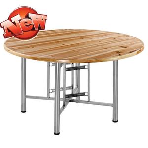 吃饭大圆桌面实木66折叠圆桌子餐桌家用8人杉木圆台面餐厅大园桌