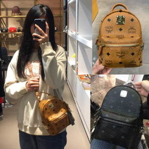 韩国代购*mcm*女包迷你双肩包经mini儿童书包兔子小号斜挎背包