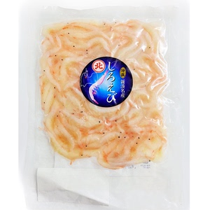 日本原装「富山湾の宝石」冷冻带壳富山白虾白海老200g 炸天妇罗