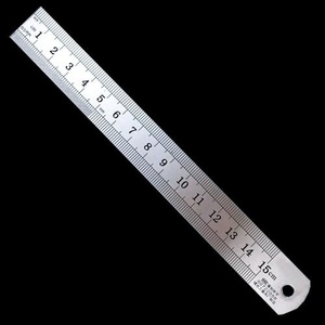 cm20cm30cm50cm长尺子50厘米加厚铁尺子便携式金属刚直尺短学生文具一