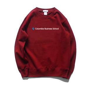 哥伦比亚大学商学院圆领卫衣columbia business school卫衣纪念品
